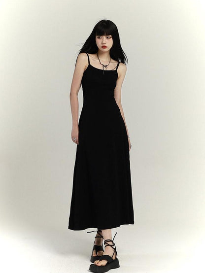 LADYGHOST Ethereal Spaghetti Strap Waist Cinched Bodycon Women&