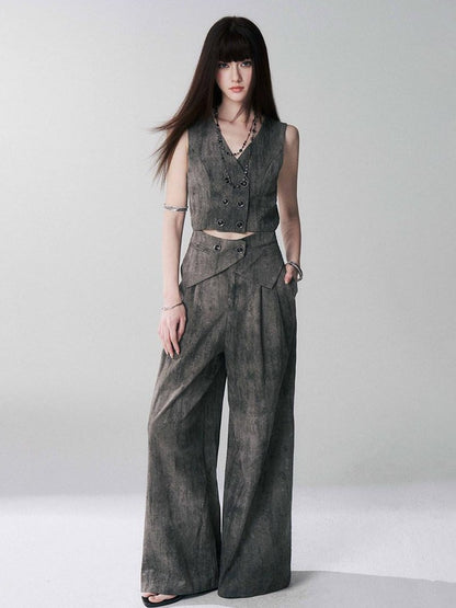 LADYGHOST Ethereal Tailored Vest Old Money Women&