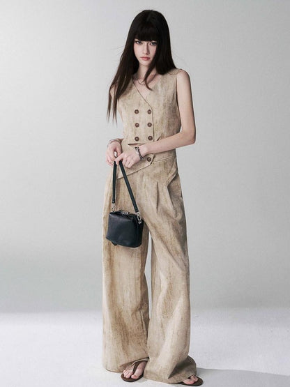 LADYGHOST Ethereal Tailored Vest Old Money Women&