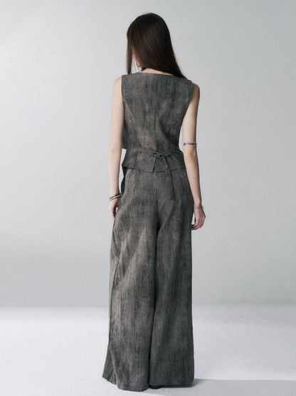 LADYGHOST Ethereal Tailored Vest Old Money Women&