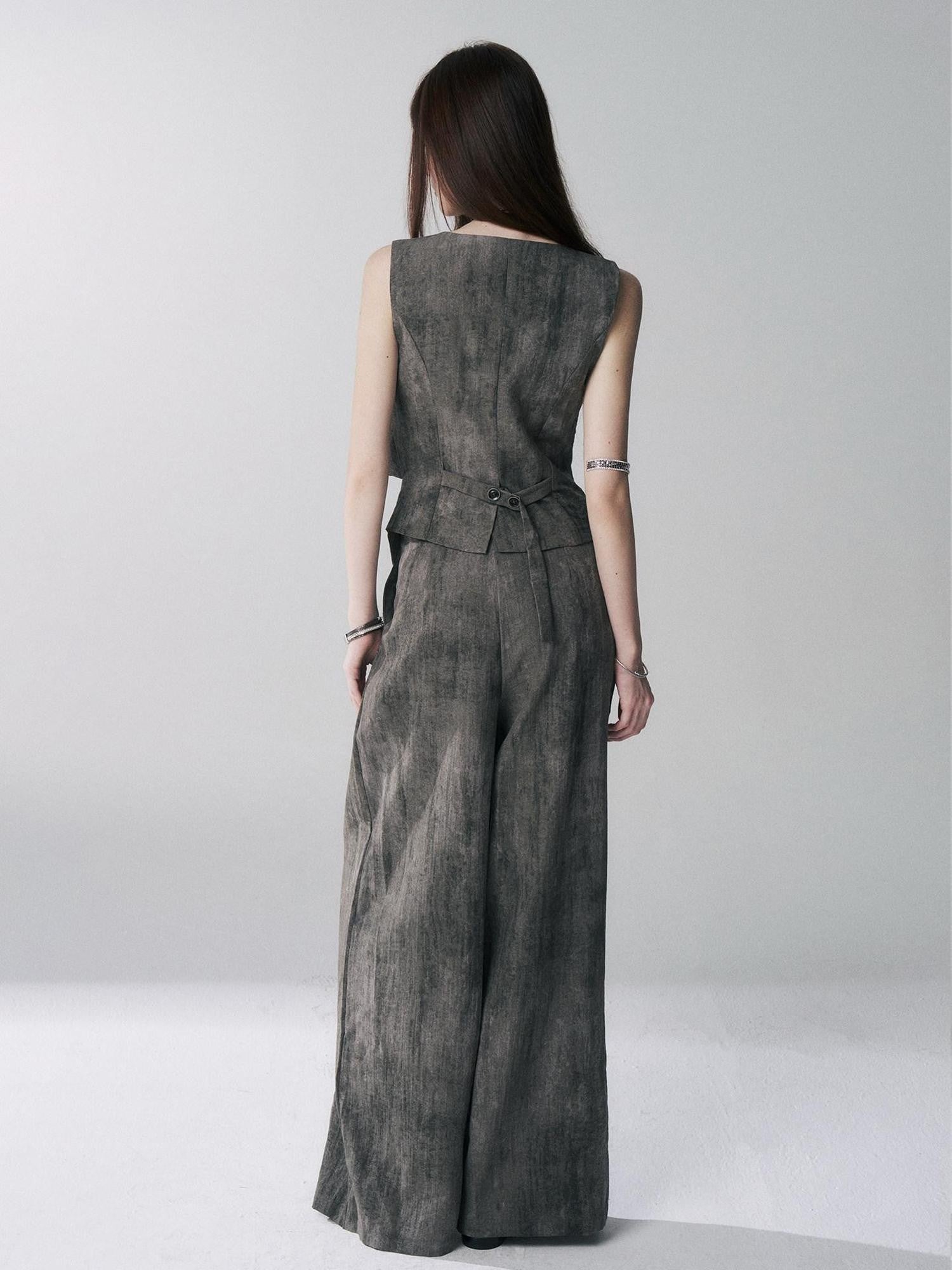 LADYGHOST Ethereal Tailored Vest Old Money Women&
