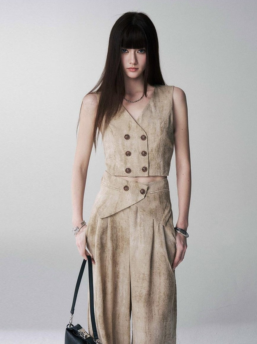 LADYGHOST Ethereal Tailored Vest Old Money Women&
