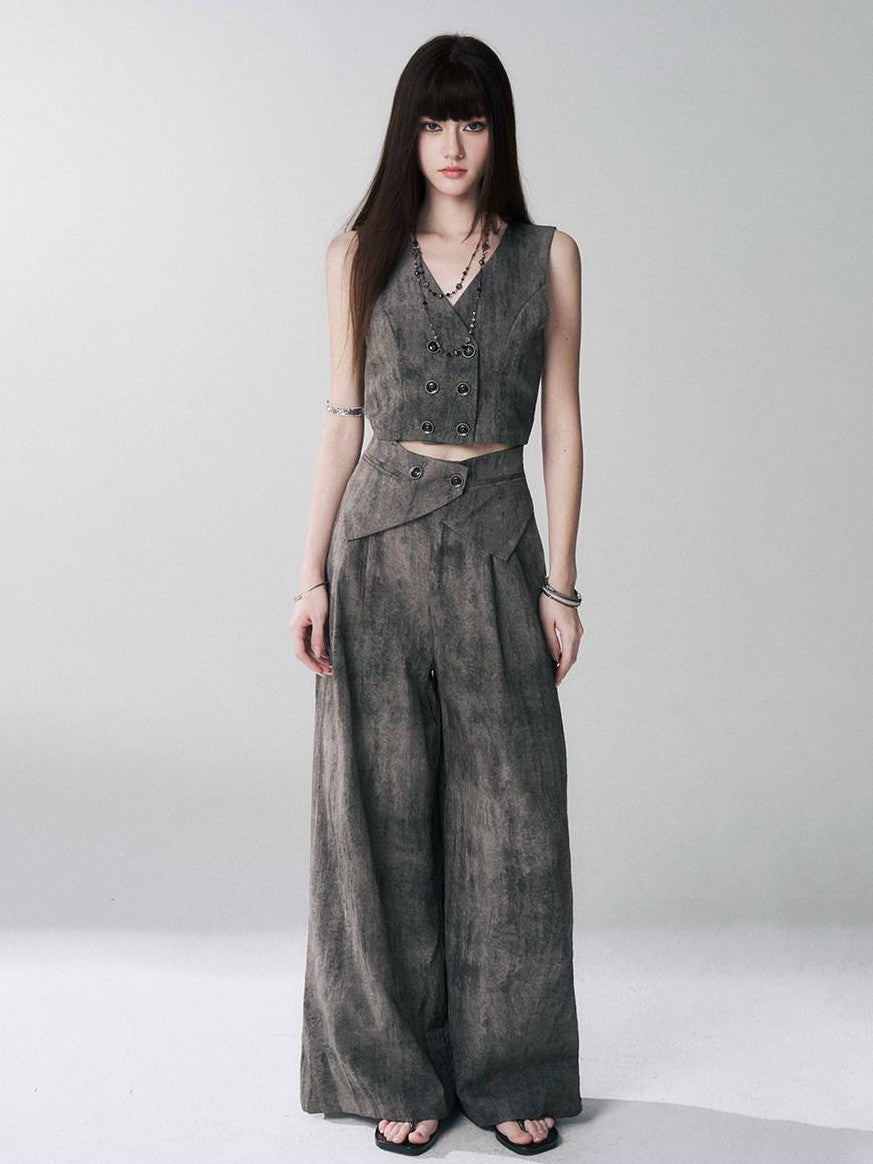 LADYGHOST Ethereal Tailored Vest Old Money Women&