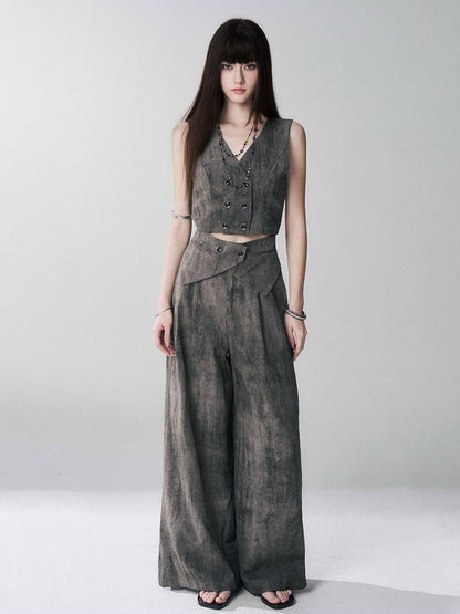 LADYGHOST Ethereal Tailored Vest Old Money Women&