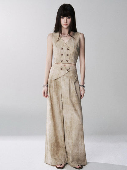 LADYGHOST Ethereal Tailored Vest Old Money Women&