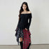 LADYGHOST_Ethereal_Textured_Off_Shoulder_Women&