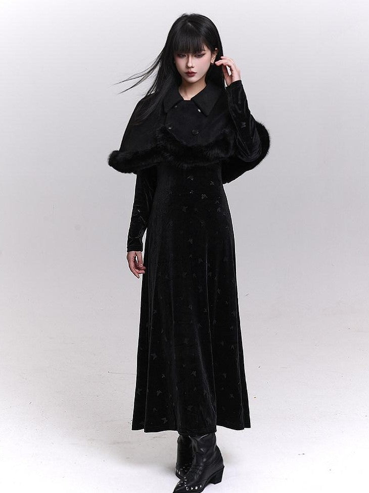 LADYGHOST Ethereal Unique Heiress Cape Shawl Women&