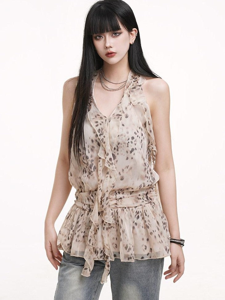 LADYGHOST Ethereal Unique Off Shoulder Halter Neck Women&