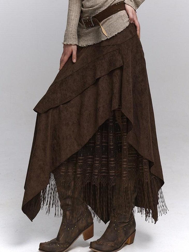 LADYGHOST Ghost Girl A Line Long Northwest Wasteland Women&