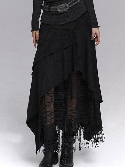 LADYGHOST Ghost Girl A Line Long Northwest Wasteland Women&