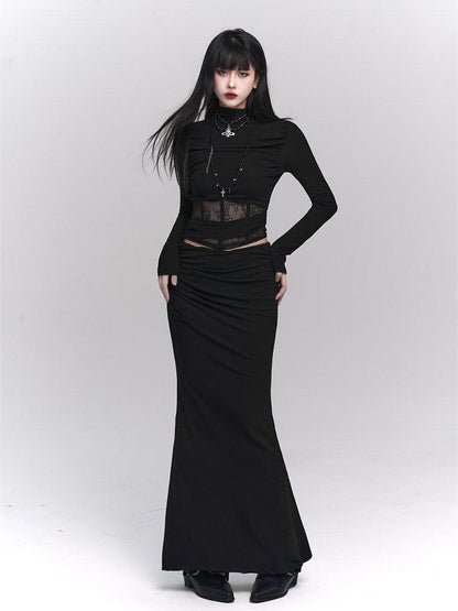 LADYGHOST Ghost Girl Alluring Strappy Halter Edgy Sultry Women&
