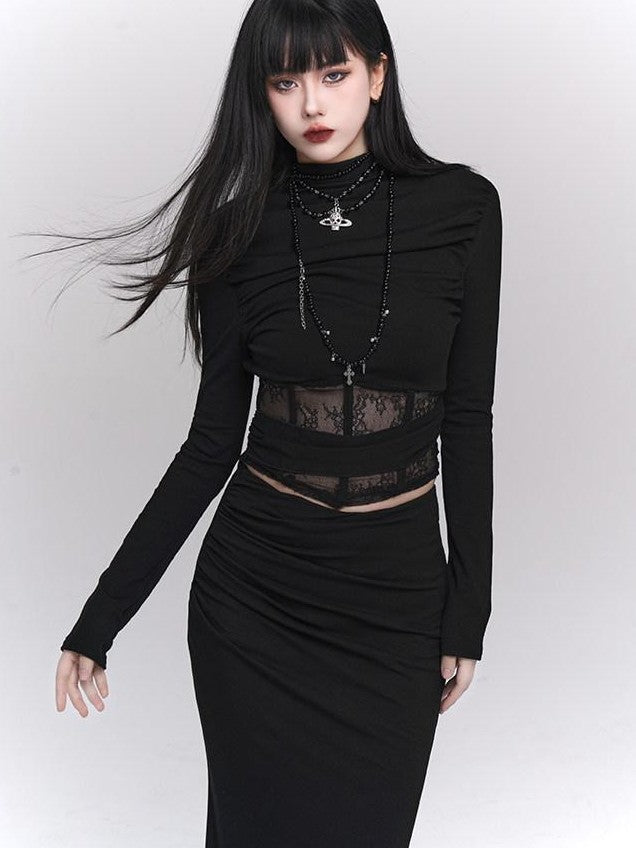 LADYGHOST Ghost Girl Alluring Strappy Halter Edgy Sultry Women&