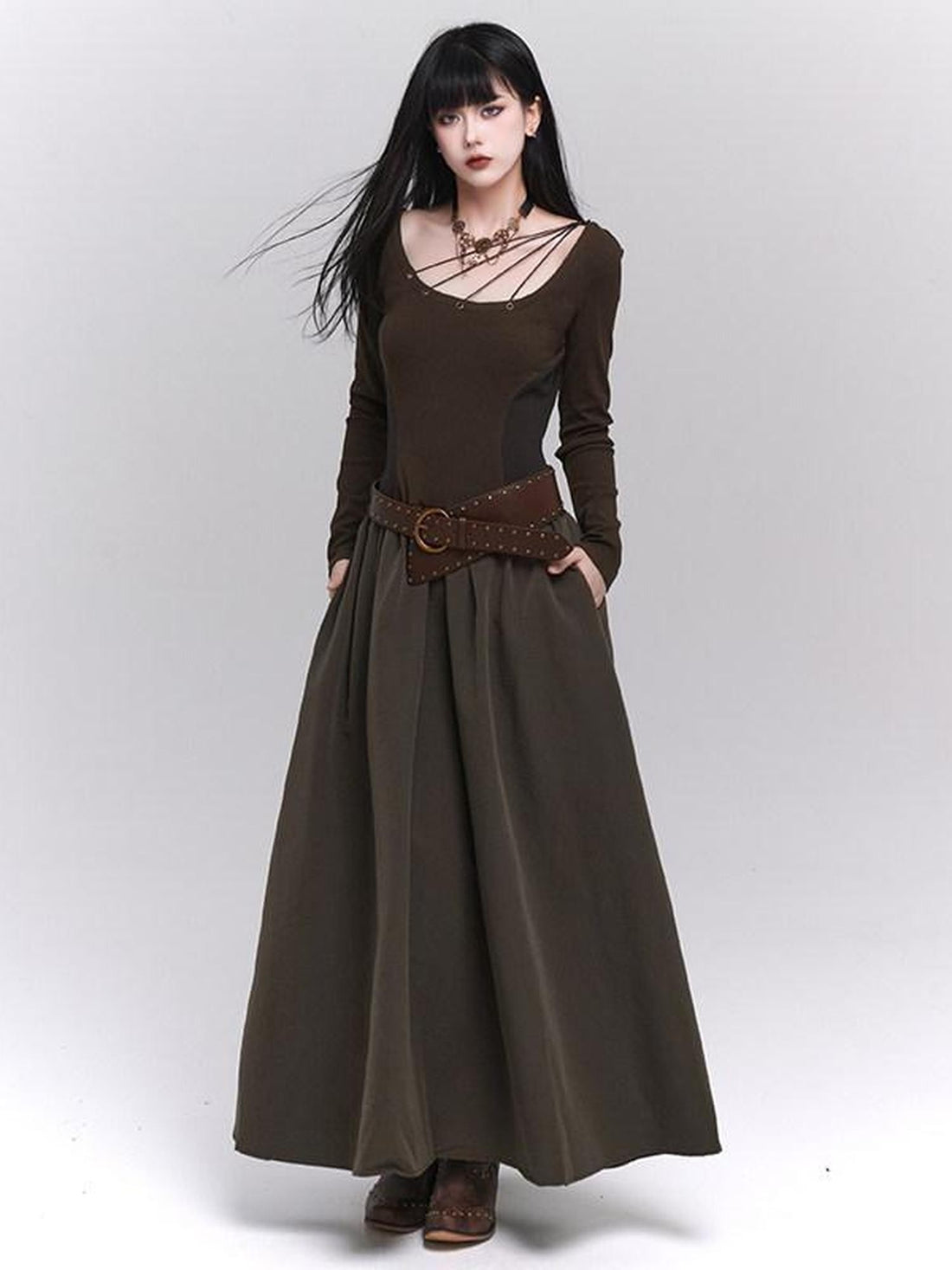LADYGHOST Ghost Girl Americana Vintage Studded Women&