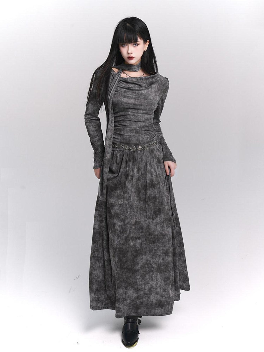 LADYGHOST Ghost Girl Artistic Unique Cool Wasteland Style Women&