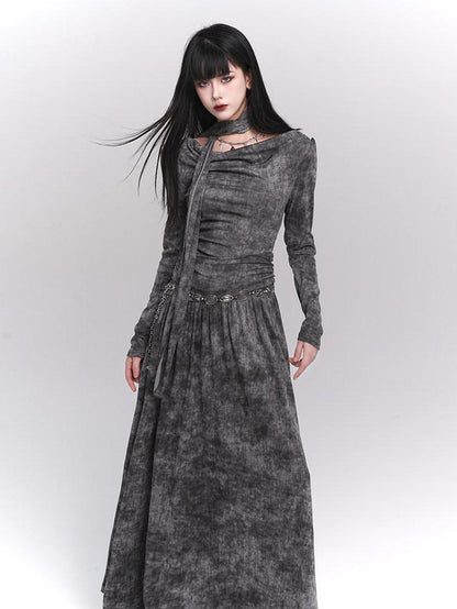 LADYGHOST Ghost Girl Artistic Unique Cool Wasteland Style Women&