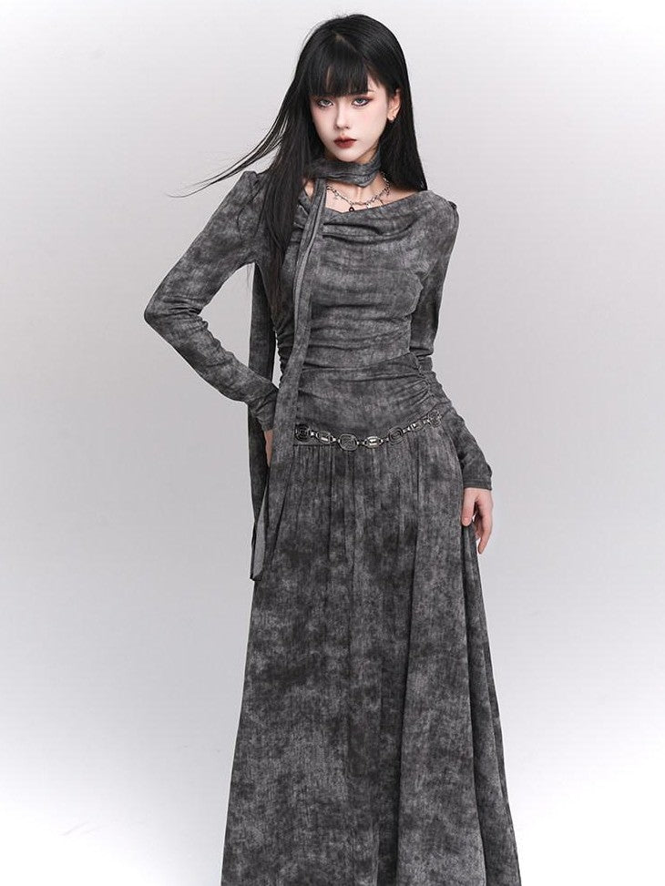 LADYGHOST Ghost Girl Artistic Unique Cool Wasteland Style Women&