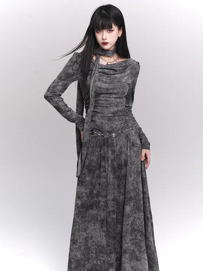 LADYGHOST Ghost Girl Artistic Unique Cool Wasteland Style Women&
