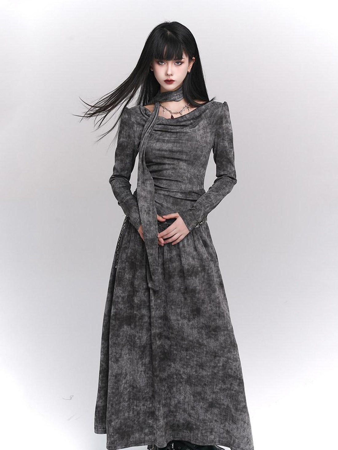 LADYGHOST Ghost Girl Artistic Unique Cool Wasteland Style Women&