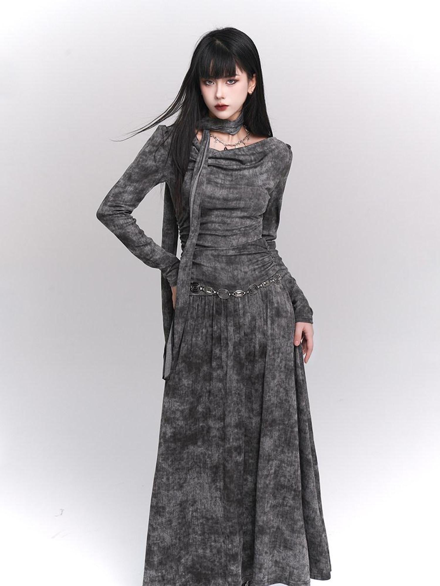 LADYGHOST Ghost Girl Artistic Unique Cool Wasteland Style Women&