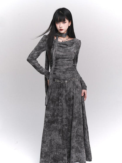 LADYGHOST Ghost Girl Artistic Unique Cool Wasteland Style Women&
