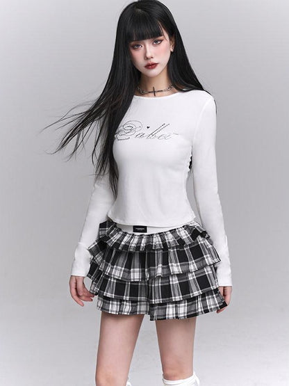 LADYGHOST Ghost Girl Backless Rhinestone Slim Fit Women&