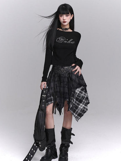LADYGHOST Ghost Girl Backless Rhinestone Slim Fit Women&