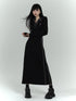 LADYGHOST Ghost Girl Black Long Sleeve Polo Sweatshirt Women&