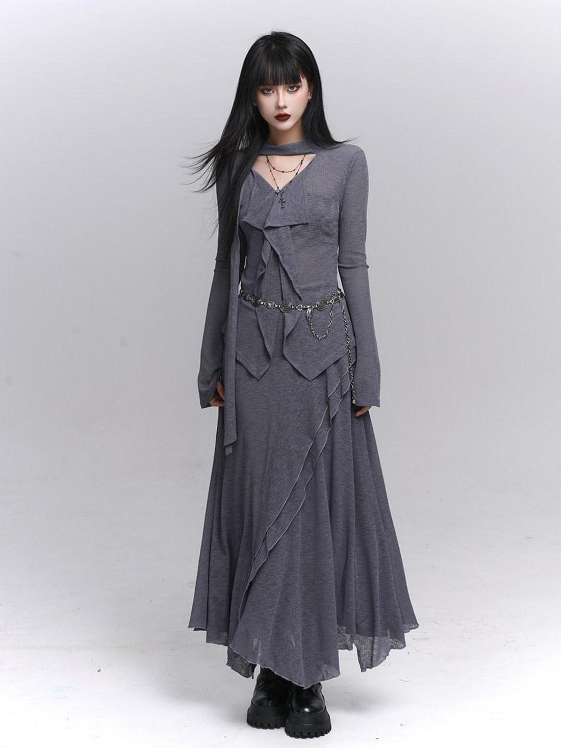 LADYGHOST Ghost Girl Black Minimalist Sophisticated Women&