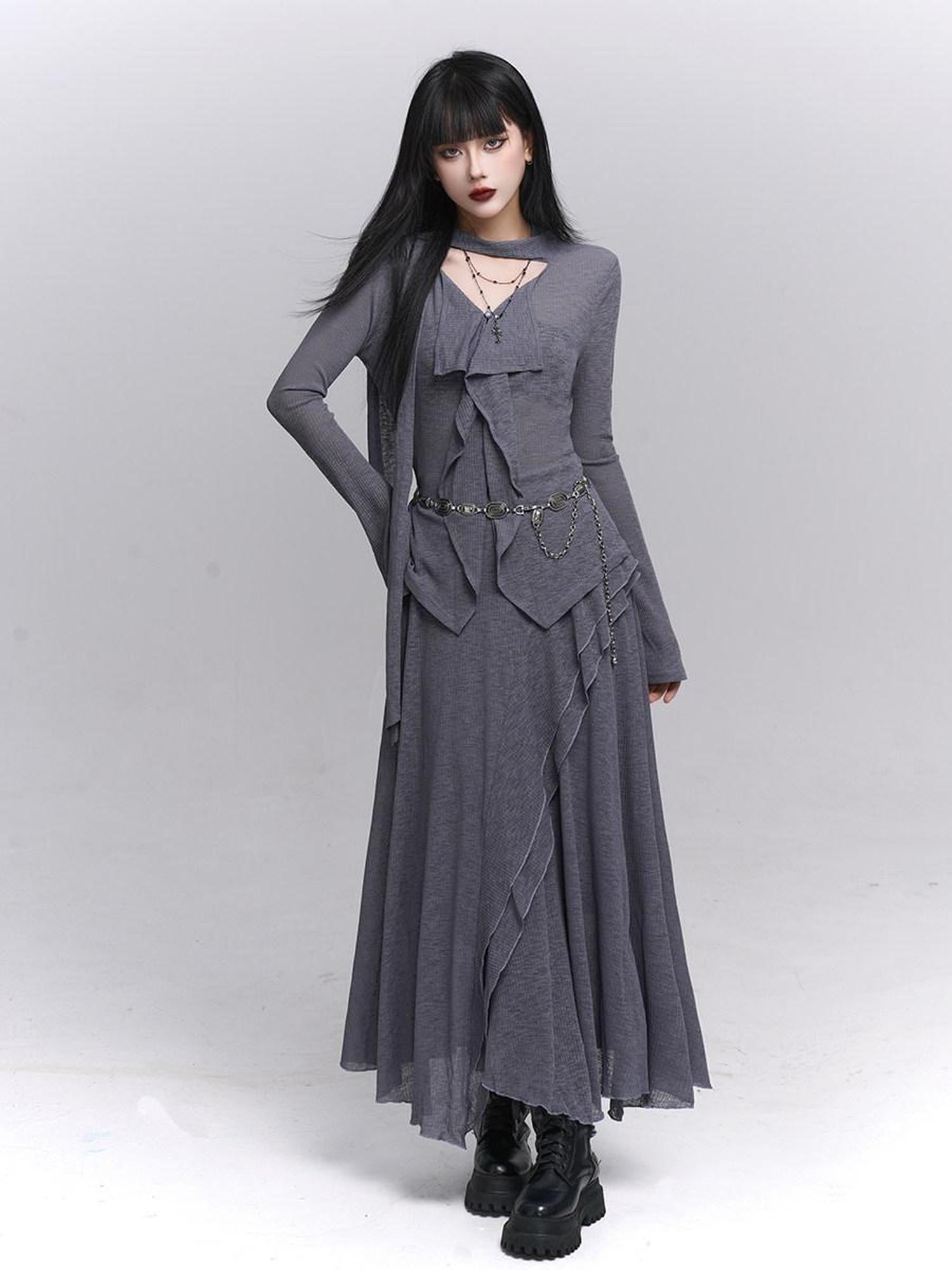 LADYGHOST Ghost Girl Black Minimalist Sophisticated Women&