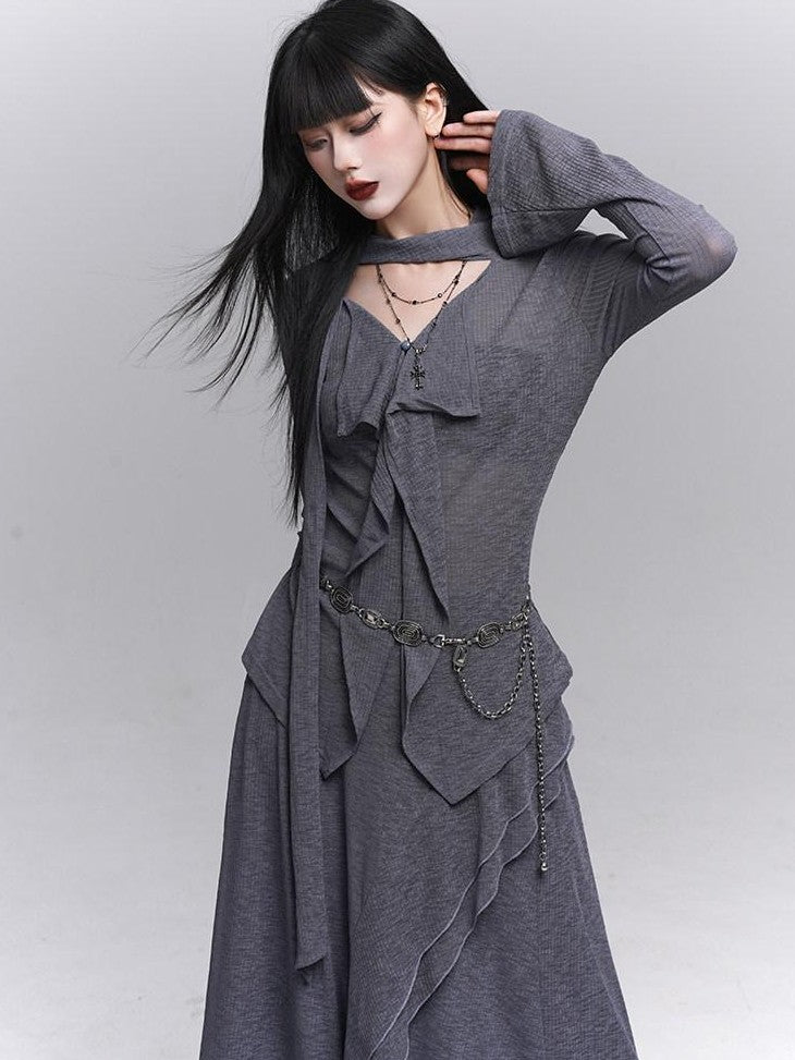 LADYGHOST Ghost Girl Black Minimalist Sophisticated Women&