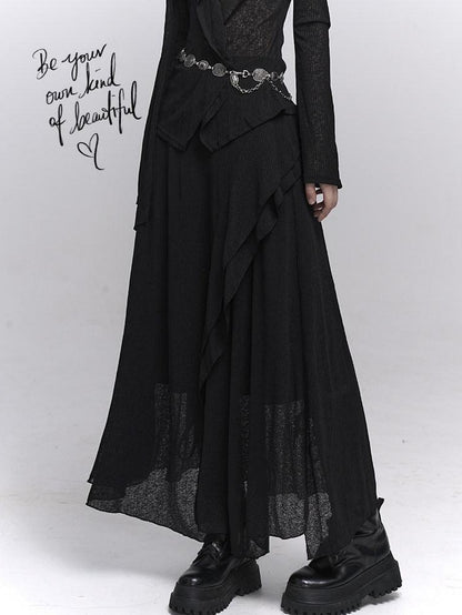 LADYGHOST Ghost Girl Black Minimalist Sophisticated Women&