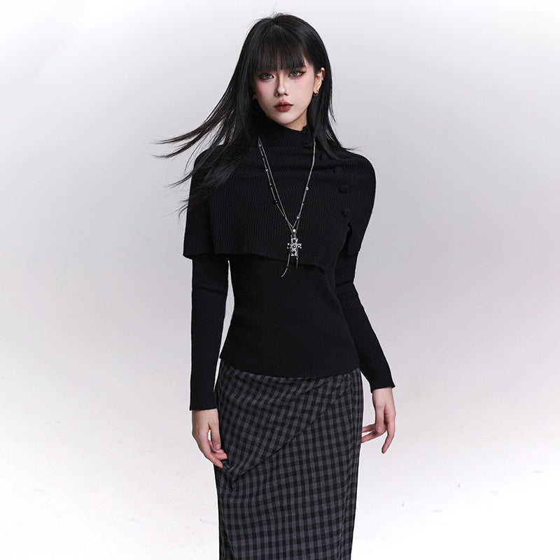 LADYGHOST_Ghost_Girl_Cape_Shawl_Two_Piece_Women&