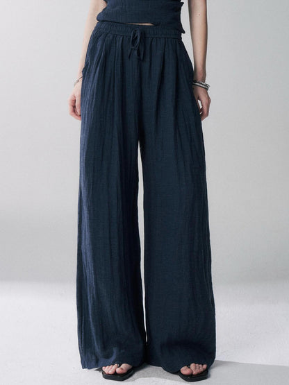 LADYGHOST Ghost Girl Cinched Waist Navy Women&