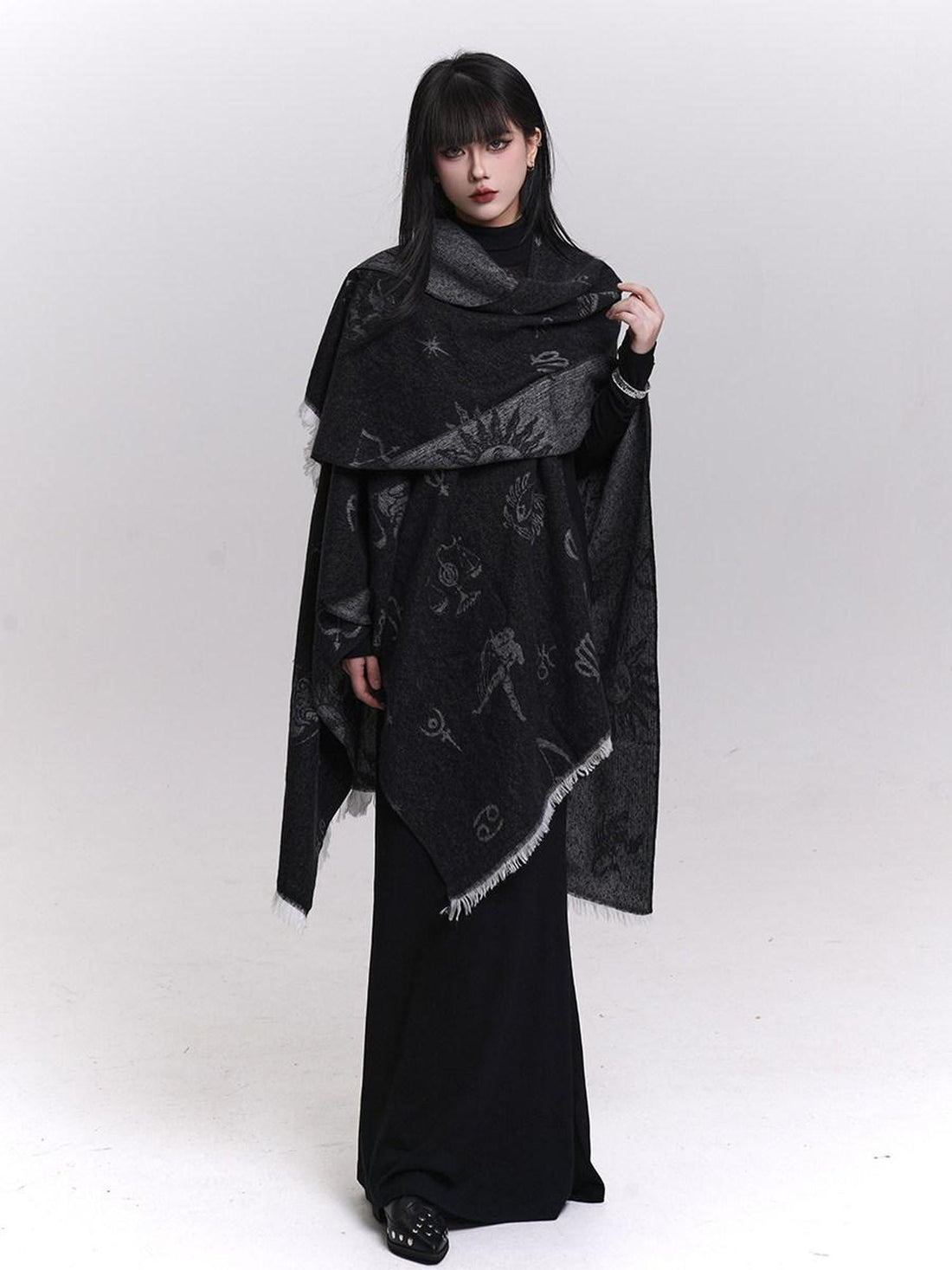 LADYGHOST Ghost Girl Convertible Cape Style Women&