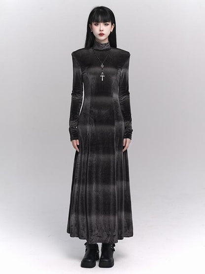 LADYGHOST Ghost Girl Dark Gothic Cross Clavicle Choker Women&