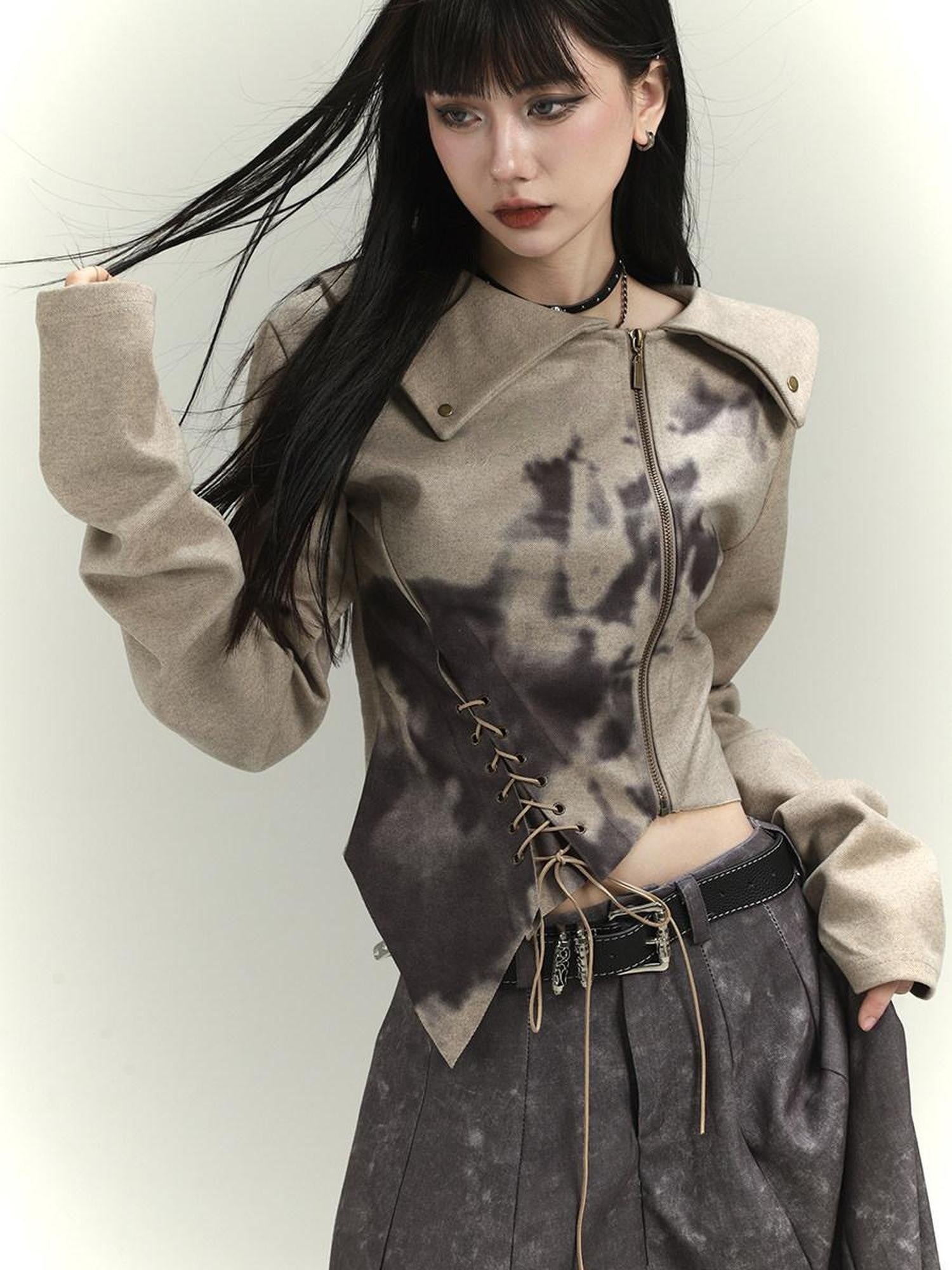 LADYGHOST Ghost Girl Designer Wasteland American Short Women&