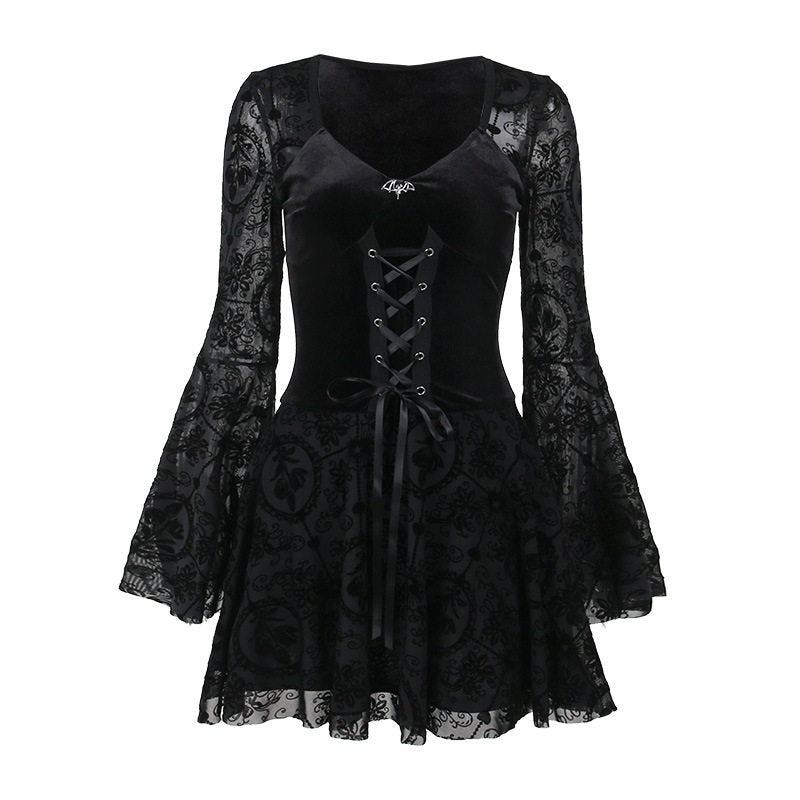 LADYGHOST_Ghost_Girl_Gothic_Bell_Sleeve_Women&