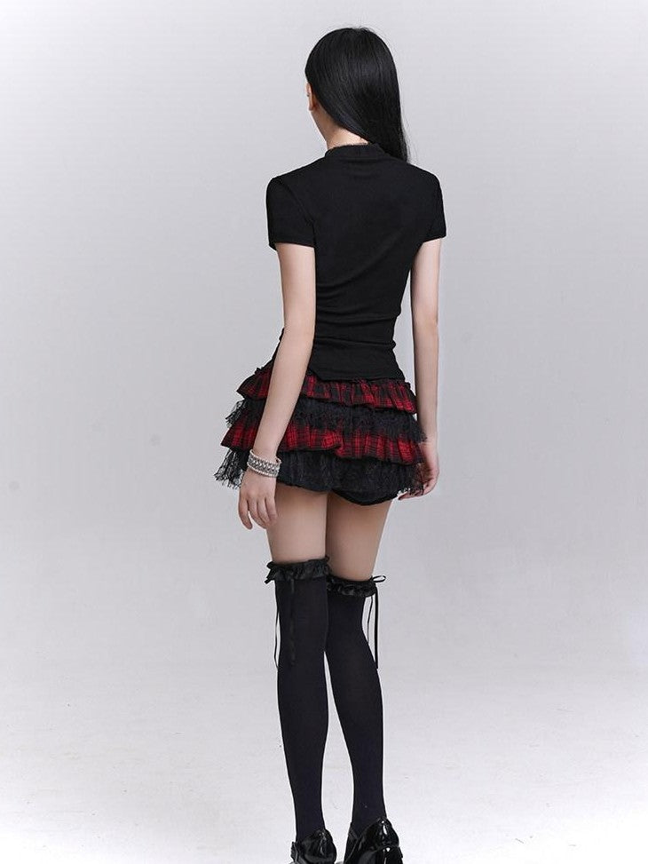 LADYGHOST Ghost Girl Graphic Dark Goth Subculture Women&