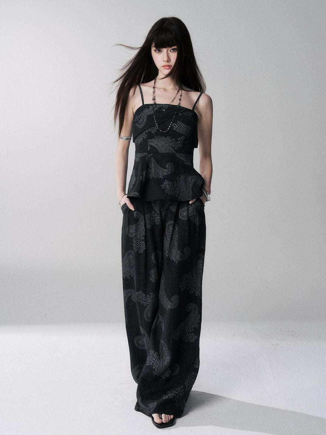 LADYGHOST Ghost Girl Graphic Korean Chic Women&