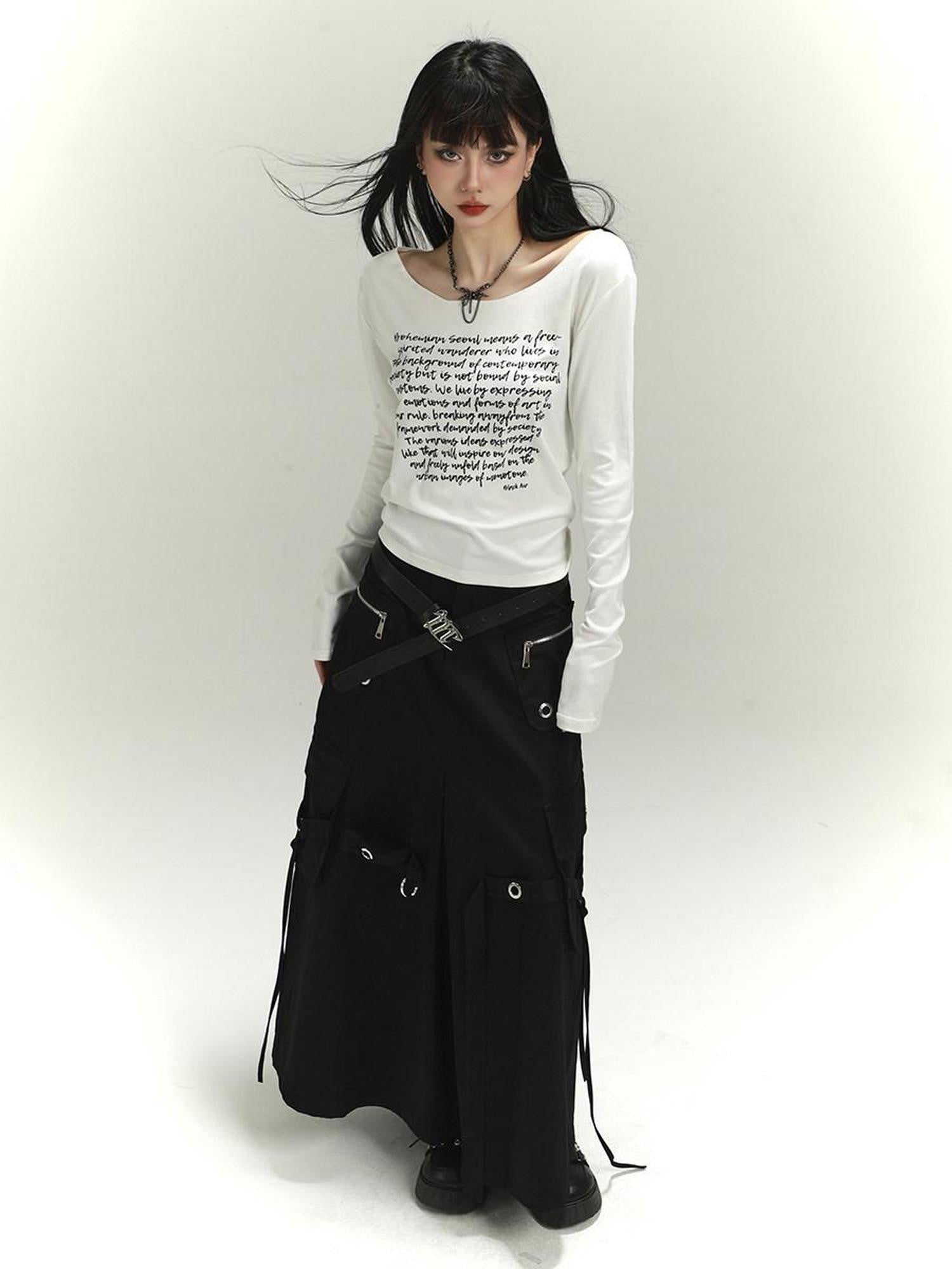 LADYGHOST Ghost Girl Graphic Sweet Edgy Women&