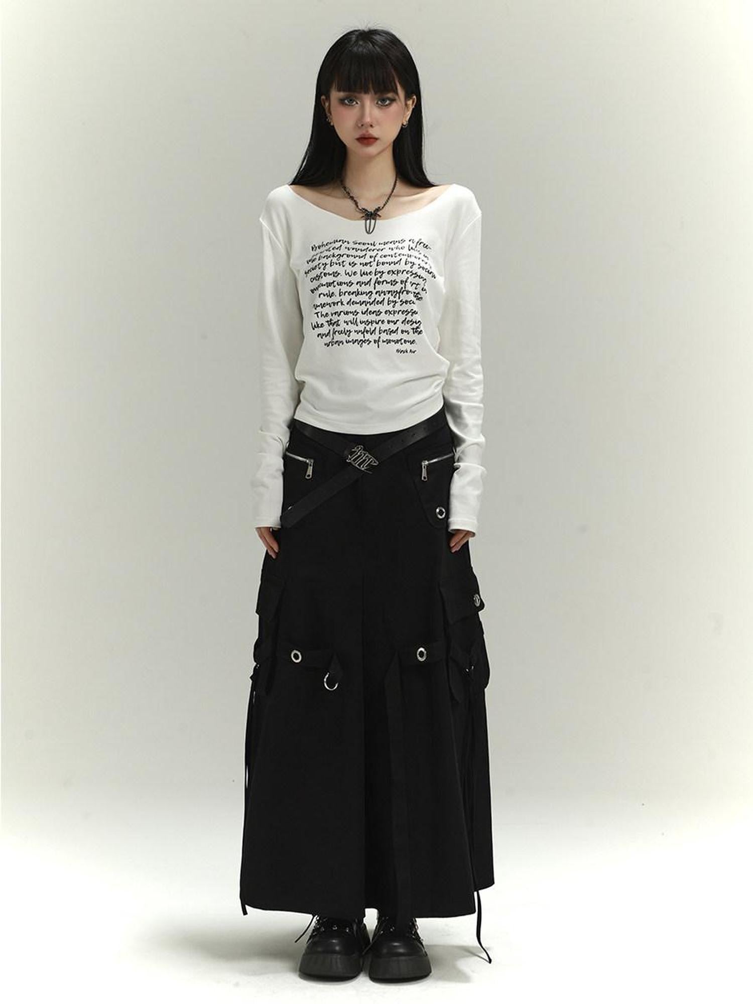 LADYGHOST Ghost Girl Graphic Sweet Edgy Women&