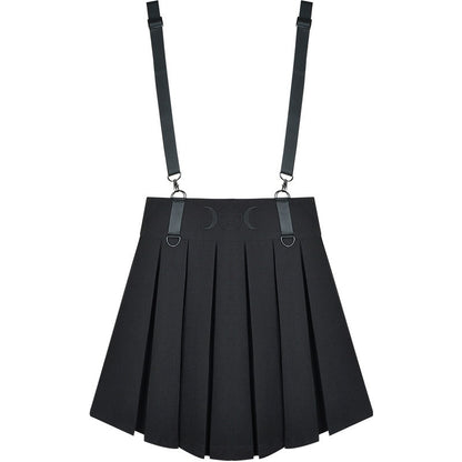 LADYGHOST_Ghost_Girl_High_Waist_Black_Suspender_Punk_Jk_School_Women&