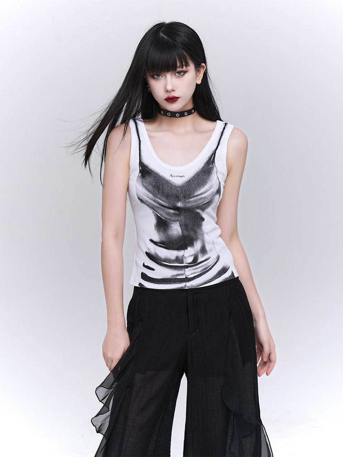 LADYGHOST Ghost Girl Jazz Graphic Festival American Sweet Cool Women&