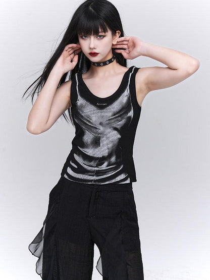 LADYGHOST Ghost Girl Jazz Graphic Festival American Sweet Cool Women&