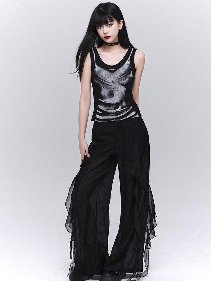 LADYGHOST Ghost Girl Jazz Graphic Festival American Sweet Cool Women&