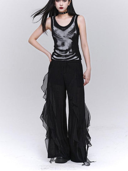LADYGHOST Ghost Girl Jazz Graphic Festival American Sweet Cool Women&