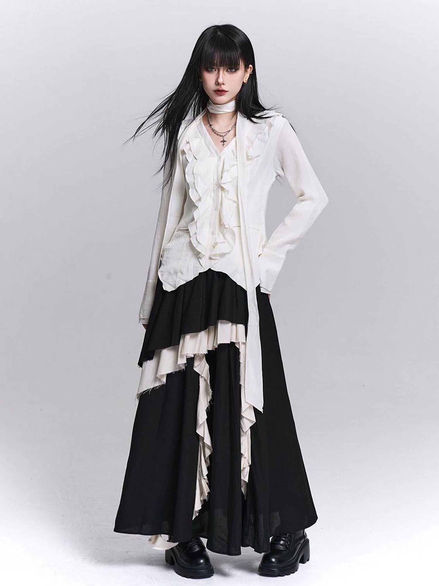 LADYGHOST Ghost Girl Korean Aesthetic Unique Design One Of A Kind Black Women&