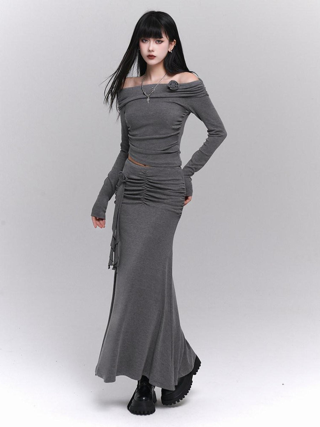 LADYGHOST Ghost Girl One Shoulder Women&