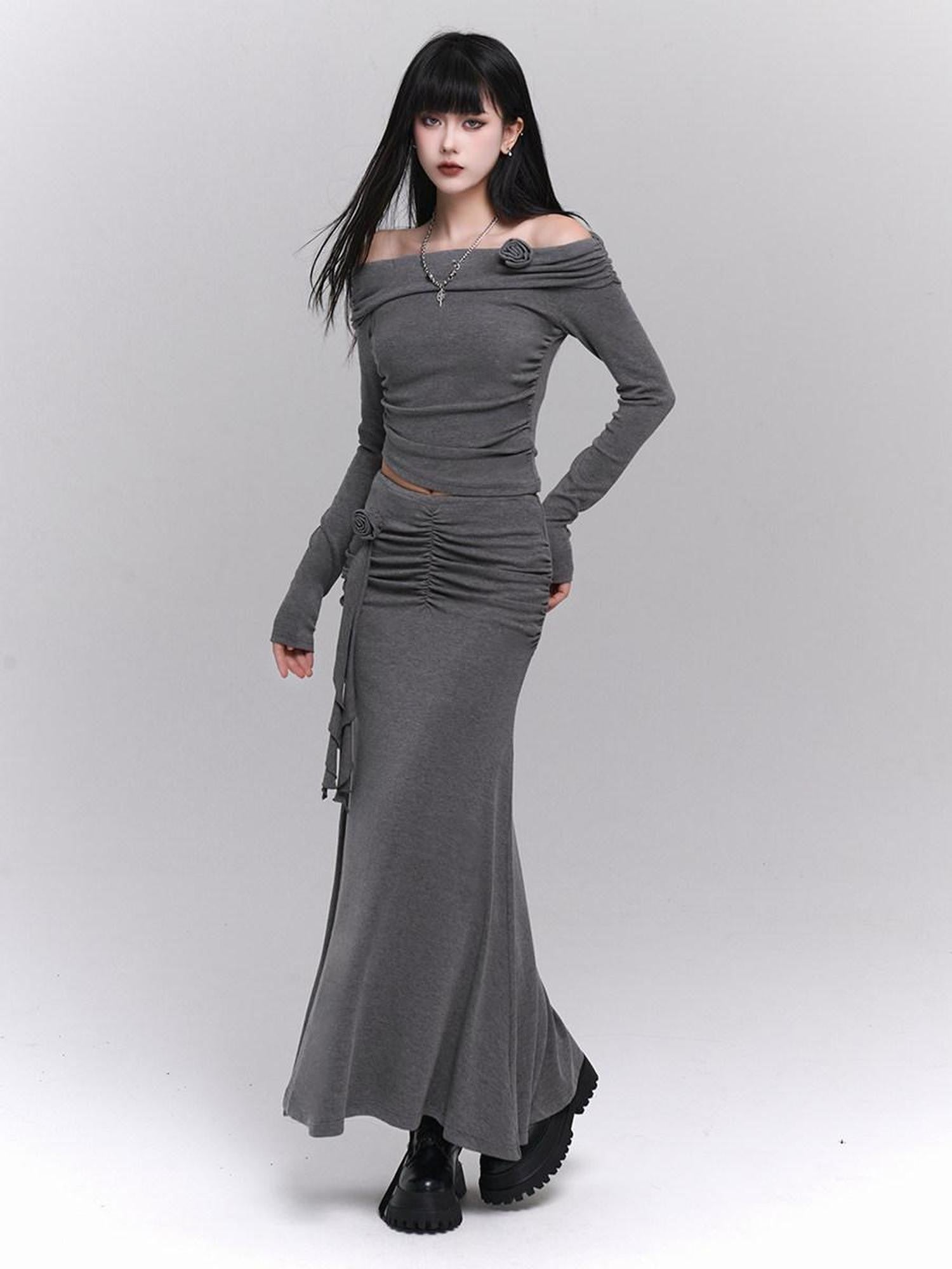 LADYGHOST Ghost Girl One Shoulder Women&