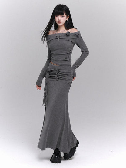 LADYGHOST Ghost Girl One Shoulder Women&